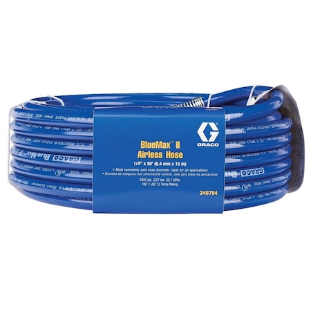 Graco Graco BlueMax II Airless Sprayer Hose 3300 psi 50 ft. 240794